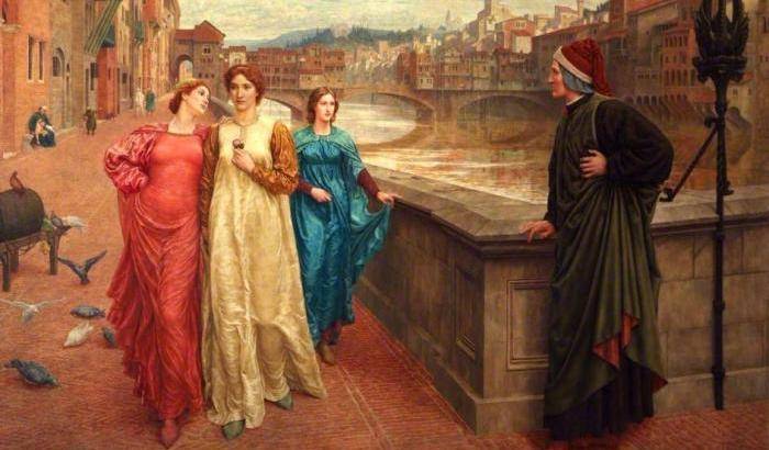 Dante e Beatrice, quando la bellezza diventa una ferita