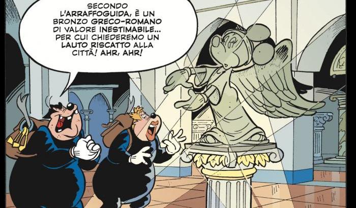 Topolino, Minni e Gambadilegno in viaggio nell’antichità