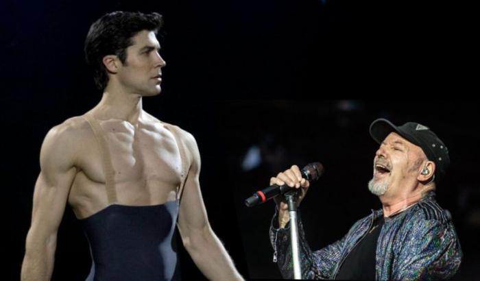 Vasco Rossi da Roberto Bolle su Rai 1 il primo dell'anno