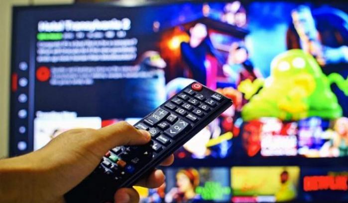 In calo gli ascolti televisivi rispetto a marzo 2020, boom delle piattaforme in streaming