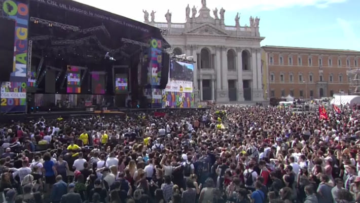 Torna il Concertone del Primo Maggio in piazza San Giovanni