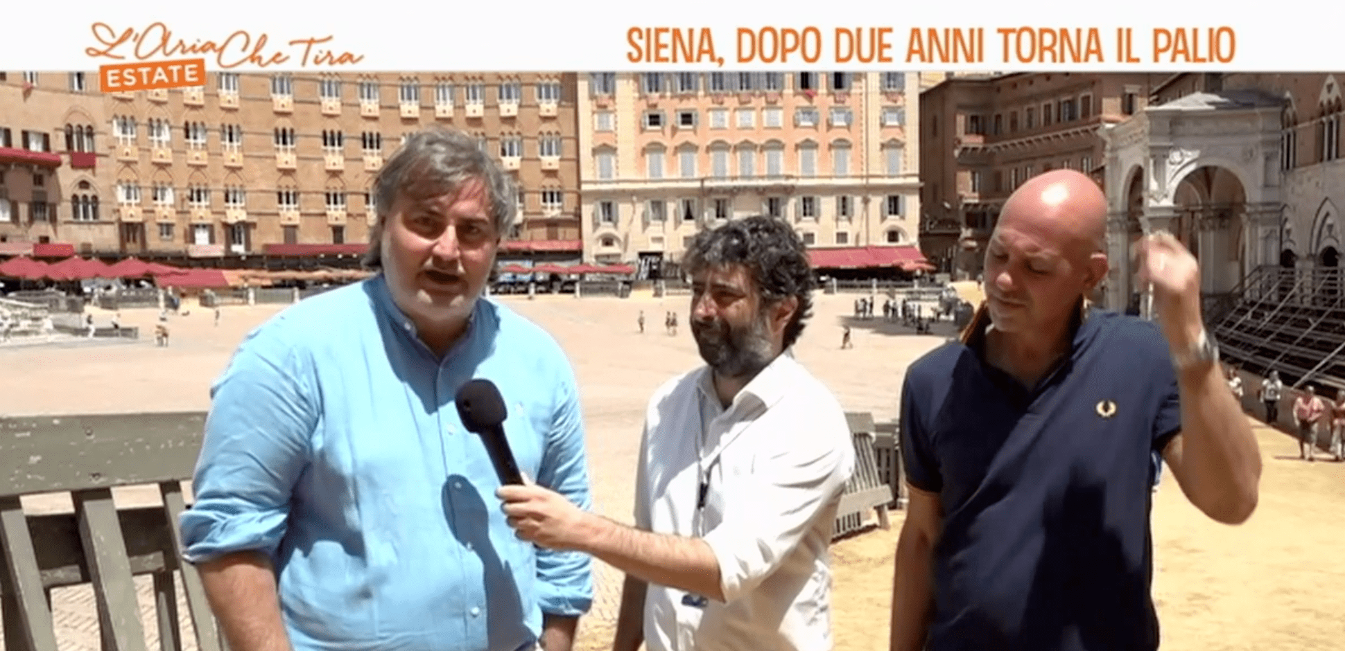 Il Palio di Siena e la telecronaca di uno spaesato Pierluigi Pardo che si è perso nei vicoli