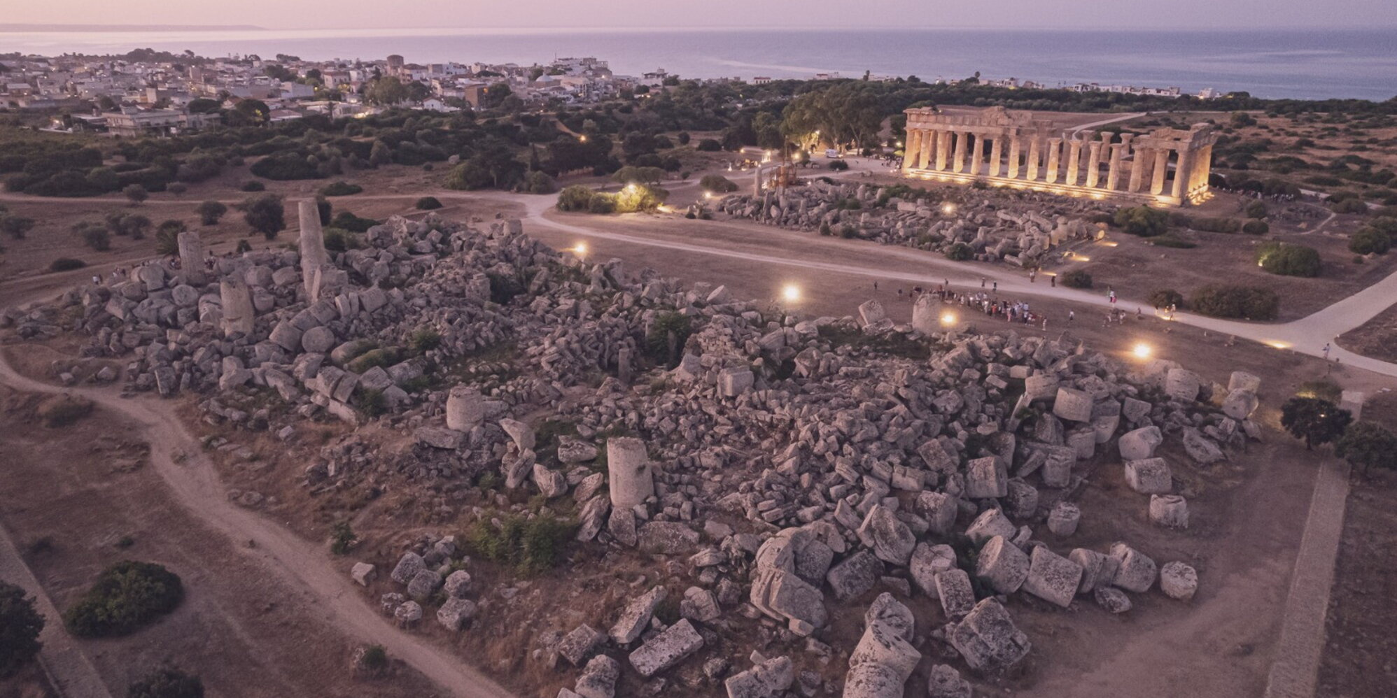 Il parco archeologico di Selinunte