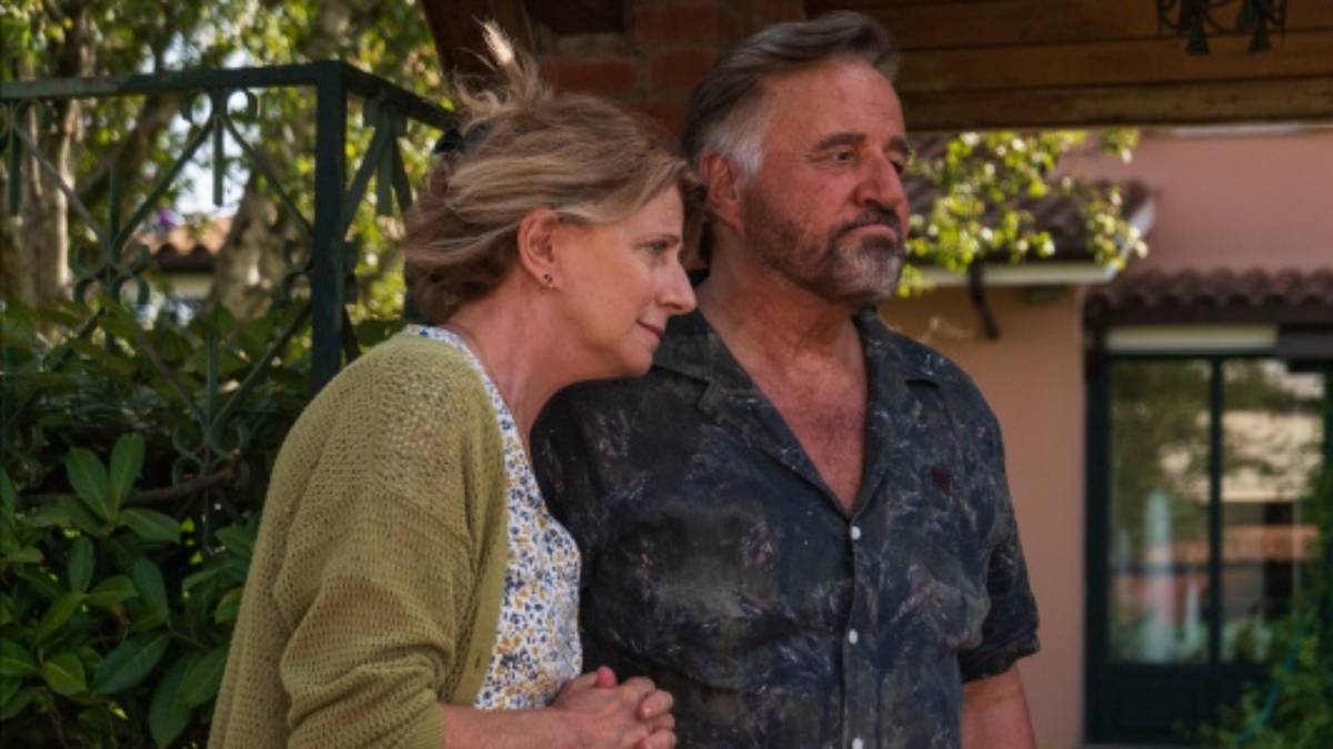 Christian De Sica e Angela Finocchiaro, protagonisti del film