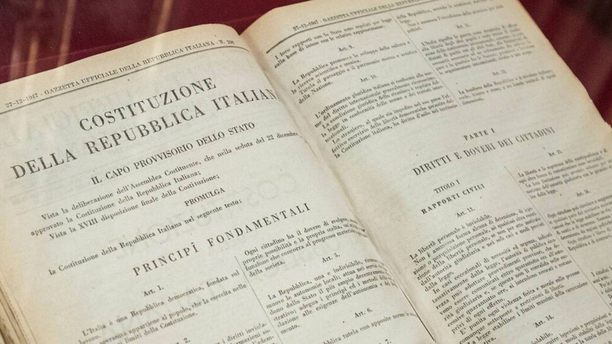 Nella carta costituzionale una risposta ai problemi d'oggi