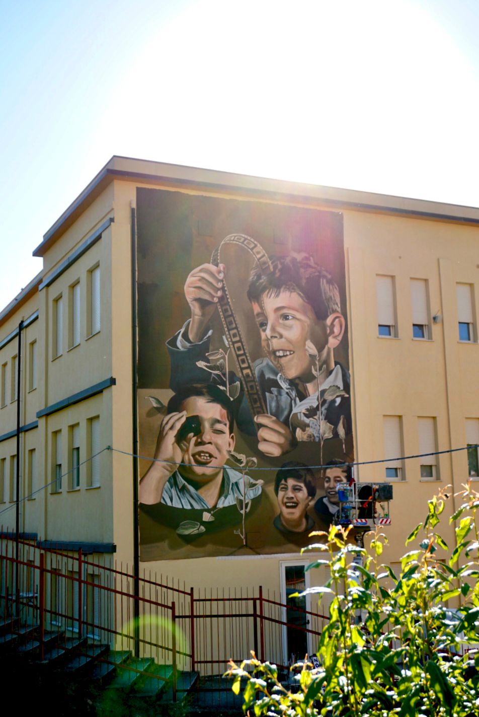 In Sicilia torna il Cinema dipinto sui muri