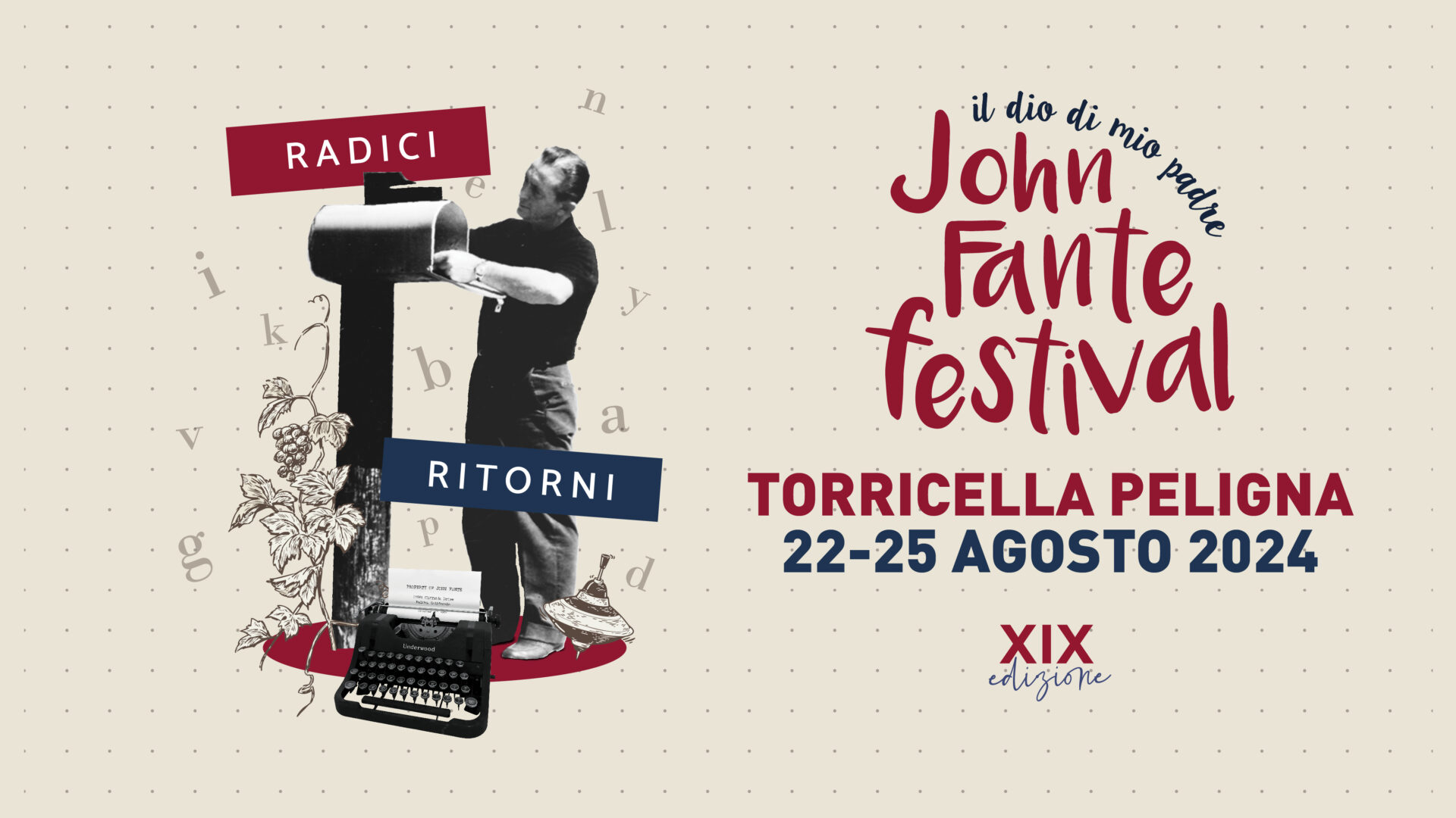 Al via la XIX edizione del John Fante Festival