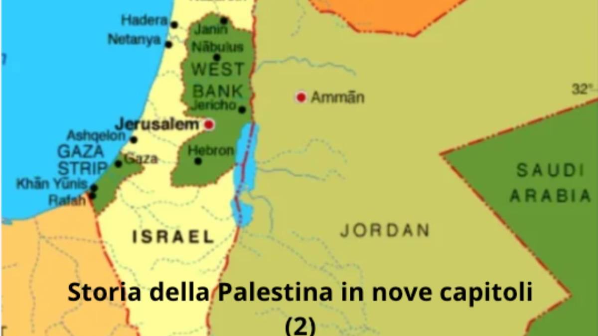 1918-1936: Il Mandato Britannico per la Palestina, la crescita del flusso di immigrazione, le tensioni e le prime rivolte