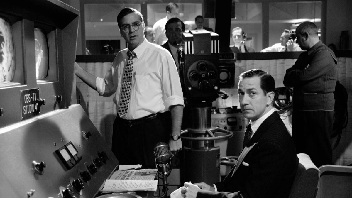 Una scena da "Good Night, and Good Luck"