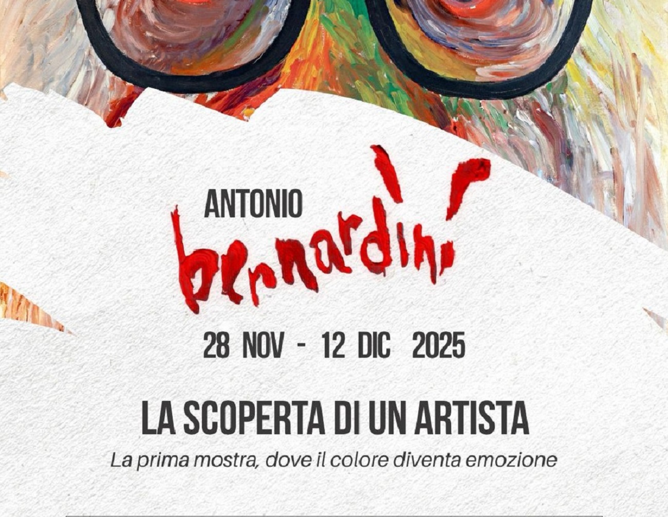 Una mostra dedicata all'arte di Antonio Bernardini