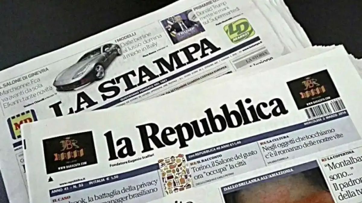 repubblica-stampa_ok La Repubblica e La Stampa non sono per Elkann gioielli di famiglia