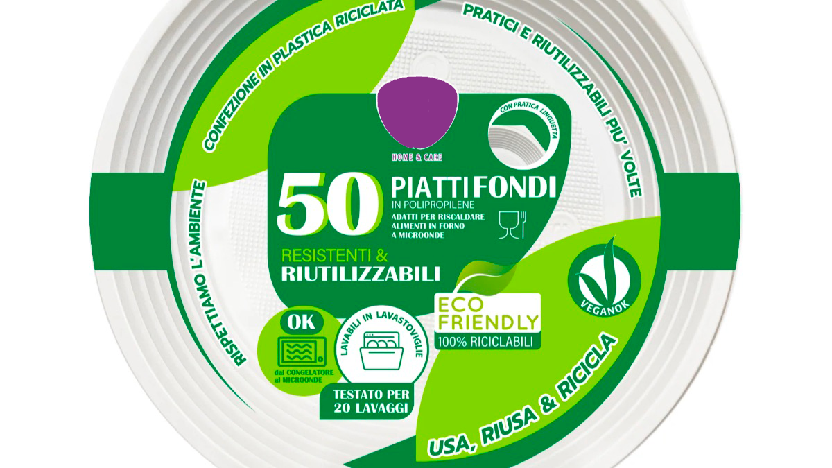 Il caso dei piatti monouso banditi e diventati “riutilizzabili”
