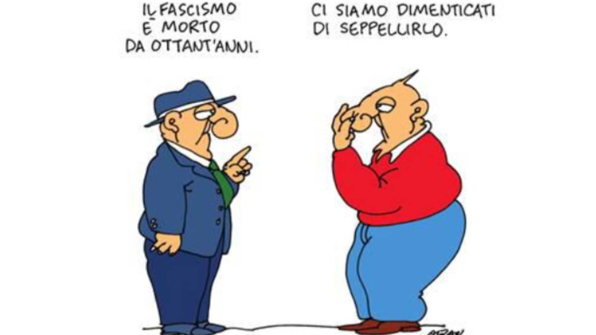 Il termine "fascista" non è superato