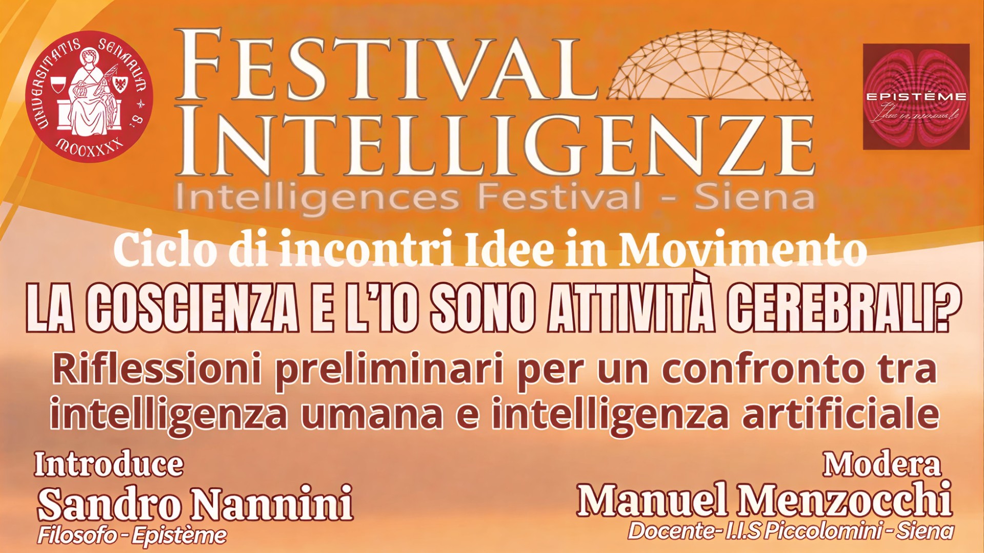 Festival Intelligenze: siamo meravigliosamente complessi