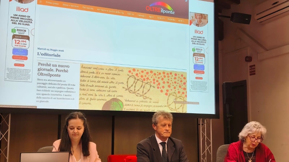 Un nuovo quotidiano online a Siena: OLTREilponte