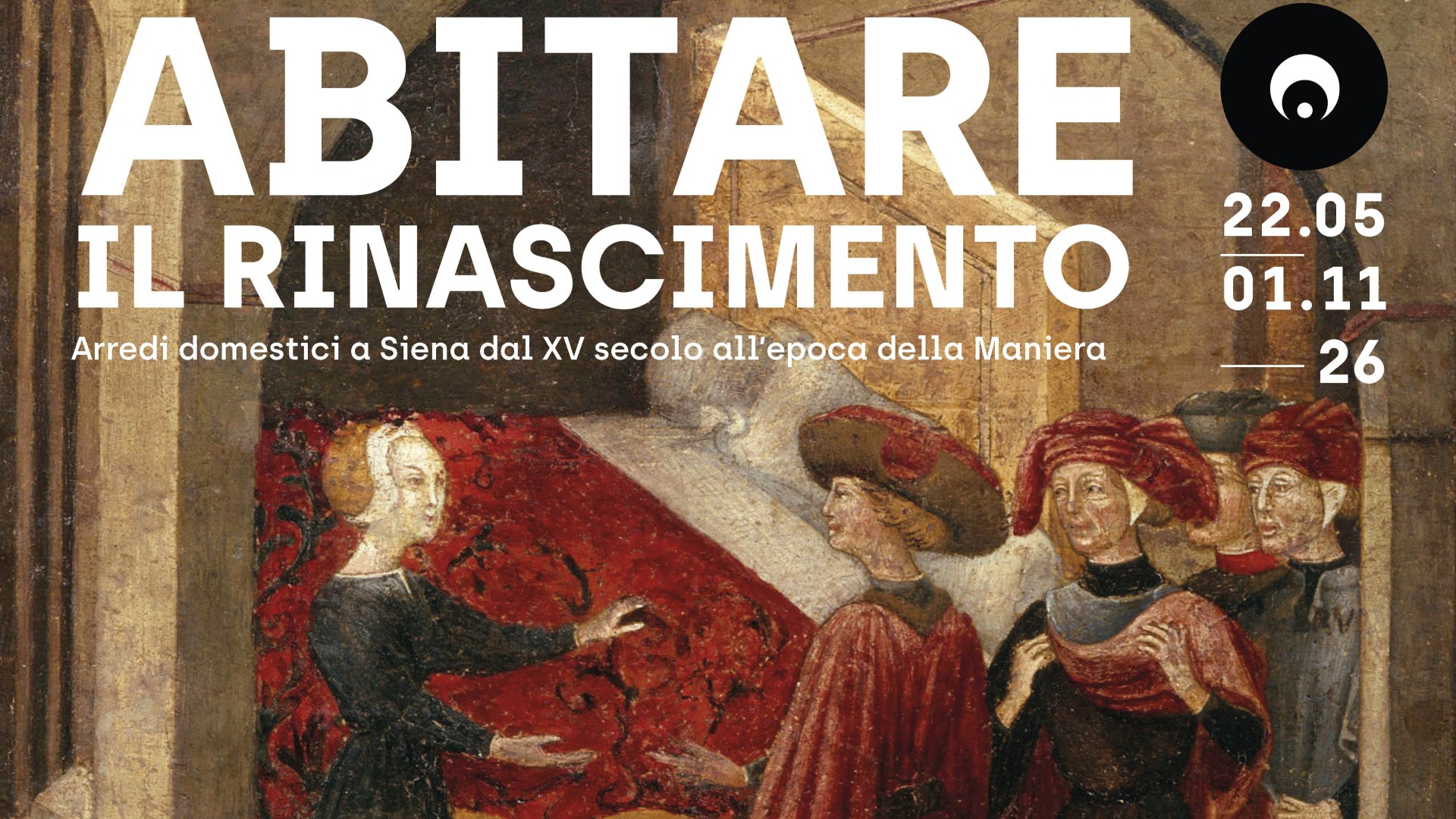locandina “Abitare il Rinascimento”: la vita quotidiana delle dimore nobiliari del '400 e del '500 in mostra