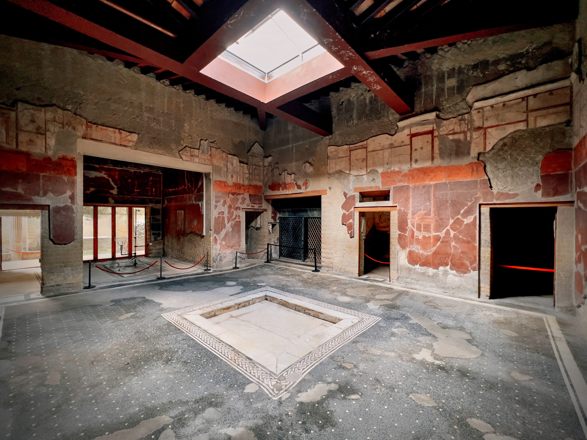 Dentro le terme segrete di Ercolano