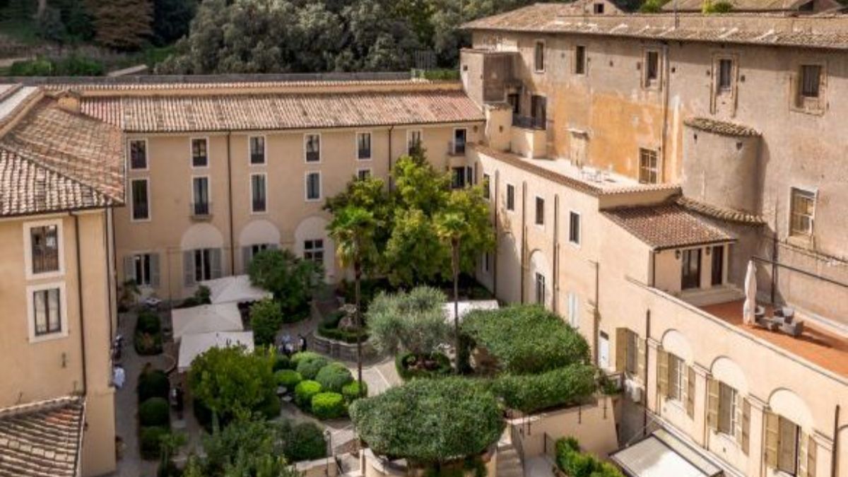 hotel Da convento a hotel: il monastero di Borromini a Trastevere