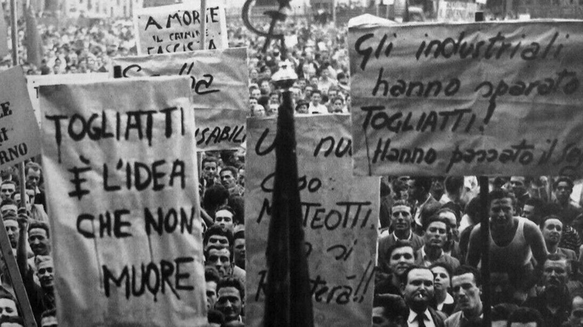 14 luglio 1948: il giorno in cui l'Italia sfiorò il baratro