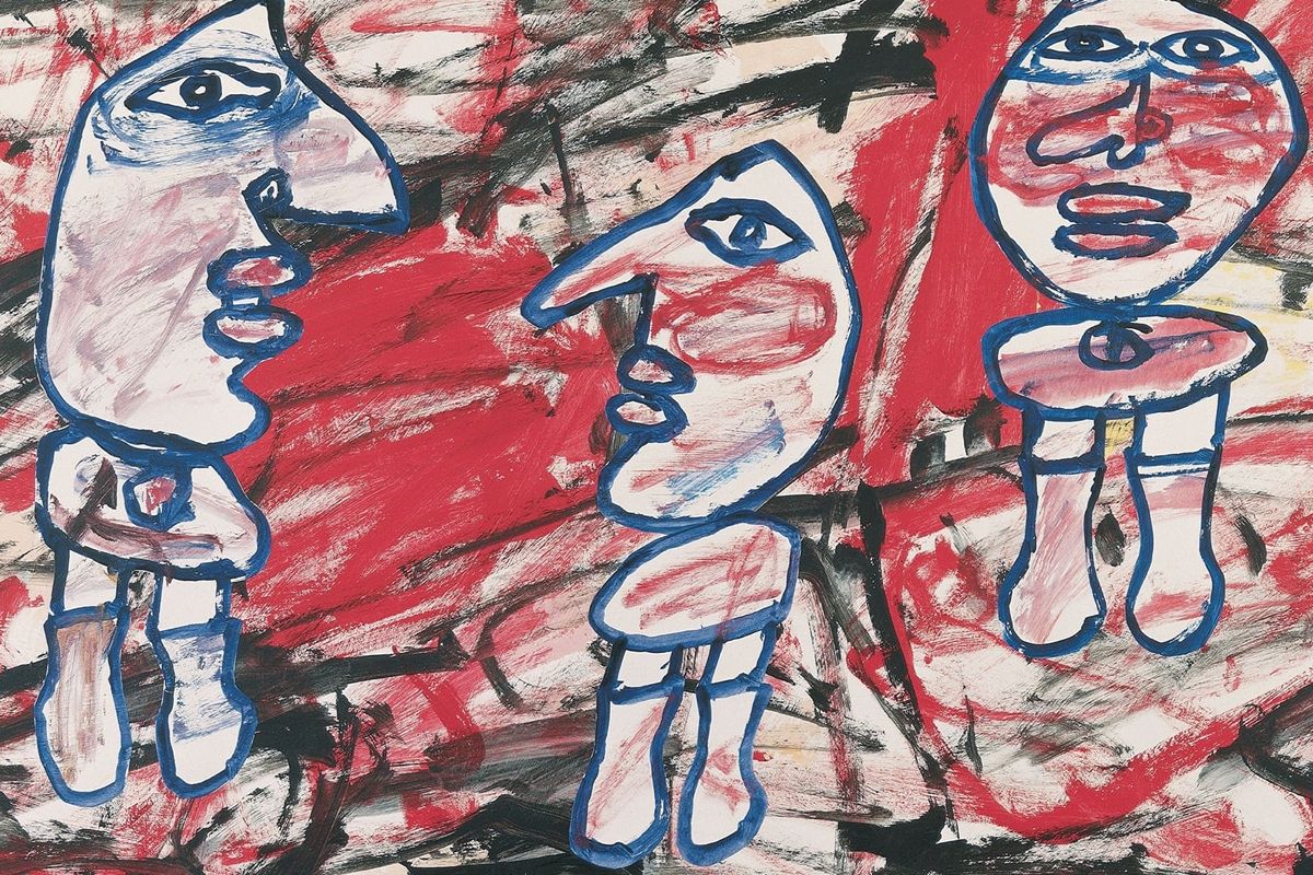 jean-dubuffet-1 La Fondation di Parigi celebra gli ultimi anni di Dubuffet, maestro dell'Art Brut del '900